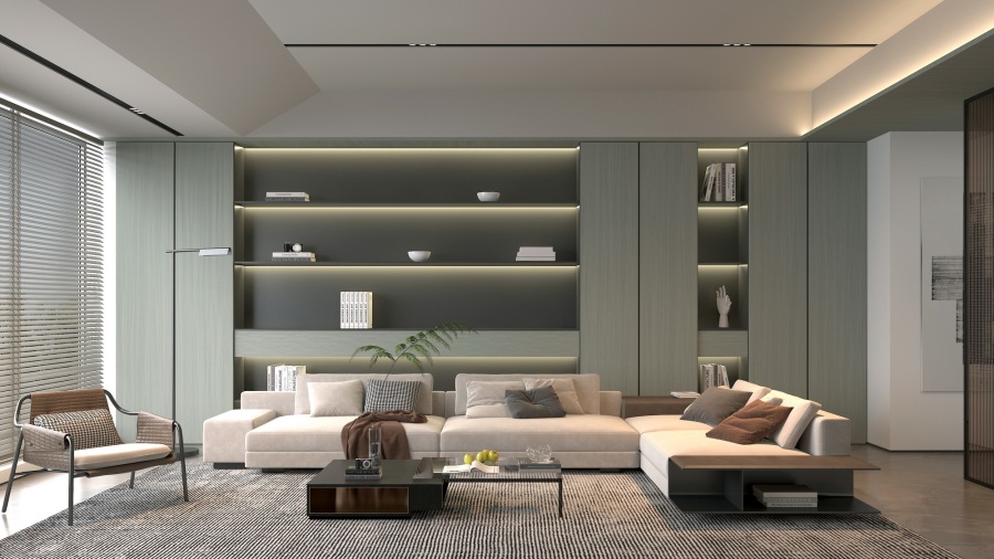 楓丹白露板材案例